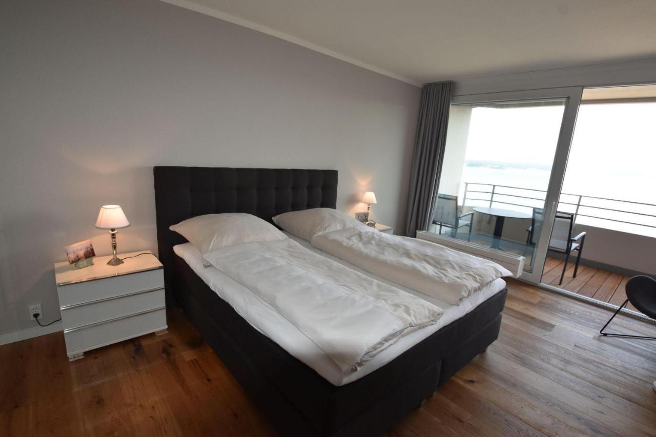 Fewo1846 - Intermar Lina K - Luxurioeses Apartment Im 6 Og Mit Balkon Und Meerblick Glücksburg Exterior foto